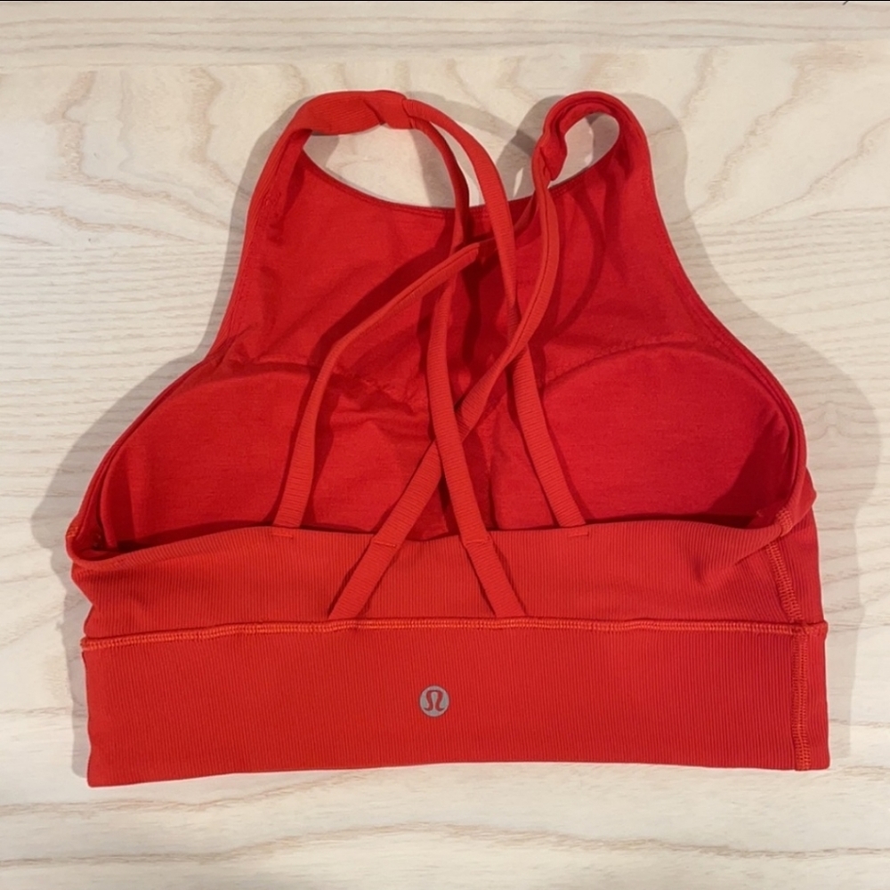 Lululemon Long Line Ribbed Sports Bra - Picture 2 of 3